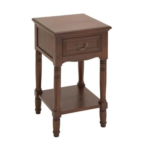 Grayson Lane Traditional Brown Pine Wood Rectangular Accent Table -GRAYSON LANE Sales Store 330857269 MainImage 001 l