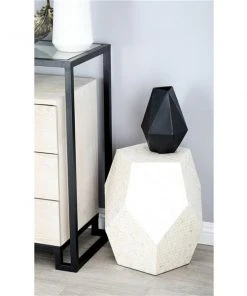 Grayson Lane Beige Resin Live Edge End Table -GRAYSON LANE Sales Store 330857276 AlternateImage1 l
