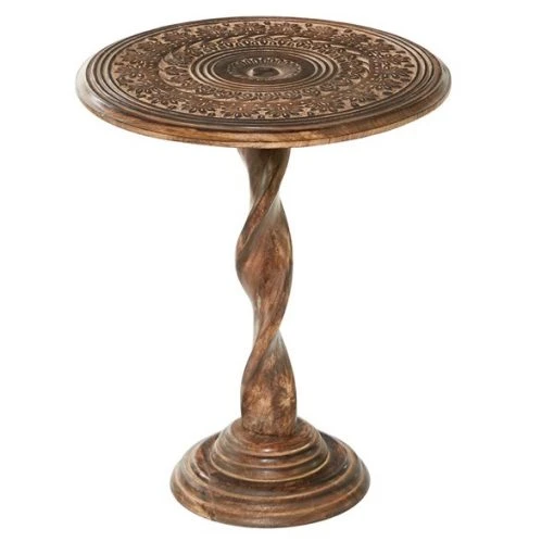 Grayson Lane Traditional Brown Mango Wood End Table -GRAYSON LANE Sales Store 330857488 MainImage 001 l