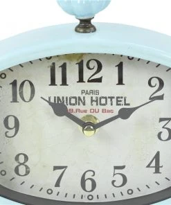 Grayson Lane 7-in x 8-in Red Set of 2 Analogue Rectangle Tabletop Standard Clock -GRAYSON LANE Sales Store 330862366 AlternateImage3 l