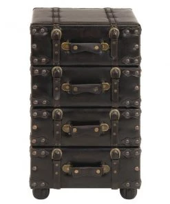 Grayson Lane Black 4-drawer Lingerie Chest