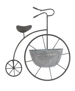 Grayson Lane 22-in Grey Outdoor Novelty Cast Iron Plant Stand