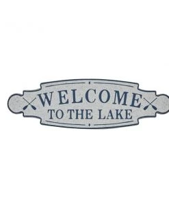 Grayson Lane 11-in H x 36-in W Coastal Metal Wall Accent