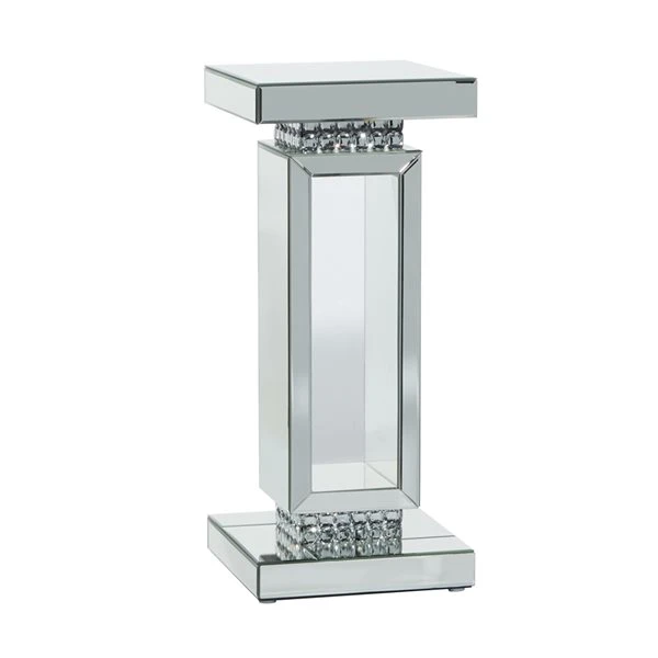 Grayson Lane Silver Glam Mirror Square End Table 1 Grayson Lane Silver Glam Mirror Square End Table